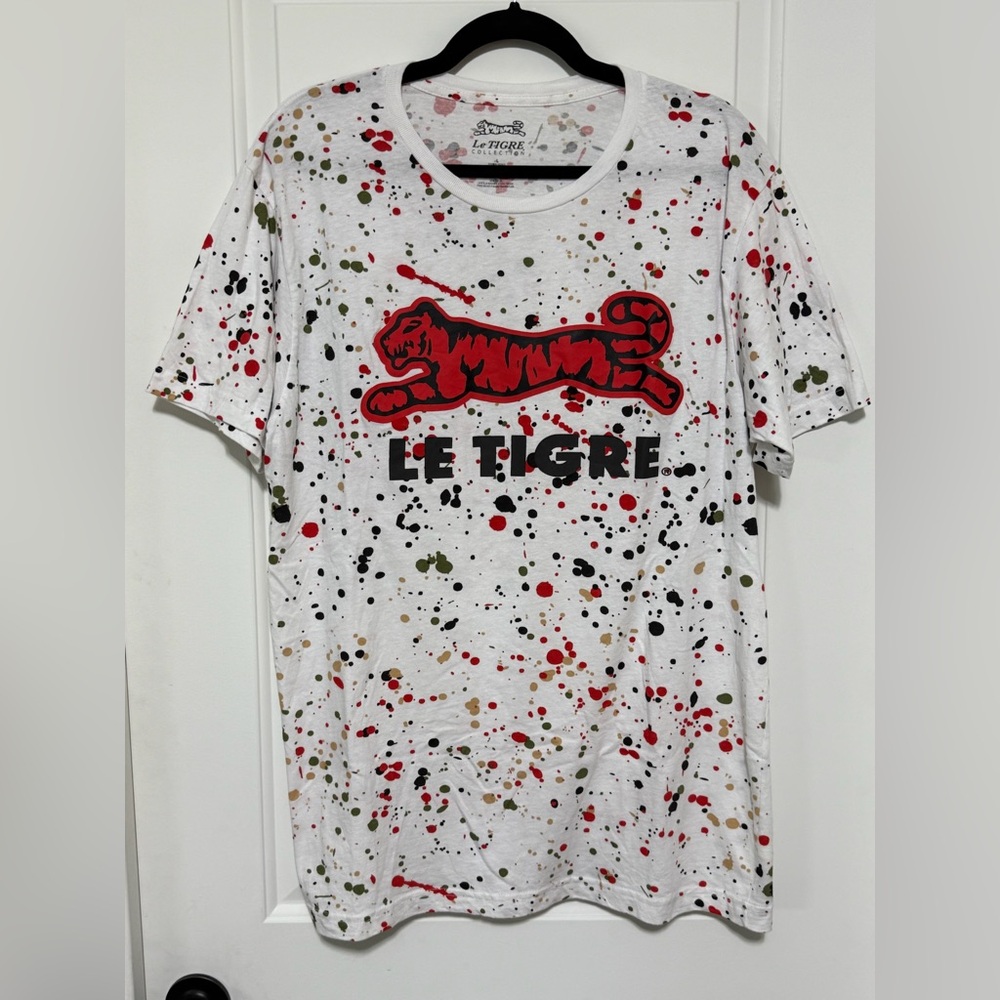 Le Tigre Multicolor Splatter Tee